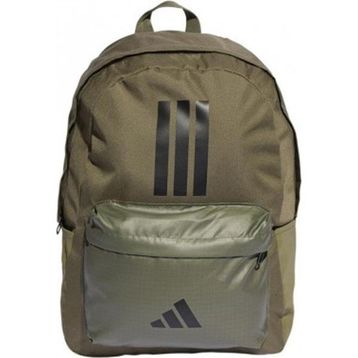 Adidas IS7042 Classic Bars 3S Haki Günlük Stil Unisex Sırt Çantası