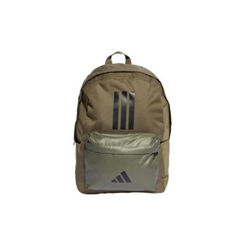 Adidas IS7042 Classic Bars 3S Haki Günlük Stil Unisex Sırt Çantası