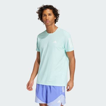 Adidas IV5410 Own the Run Mavi Erkek Koşu T-shirt