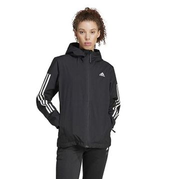 Adidas IV9263 Siyah W ESS 3S RR J Outdoor Kadın Ceket