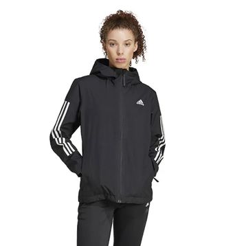 Adidas IV9263 Siyah W ESS 3S RR J Outdoor Kadın Ceket