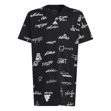 Adidas IV9438 Siyah J Bluv T Günlük Çocuk T-Shirt
