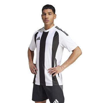 Adidas IW2143 Striped 24 Jsy Beyaz Erkek Futbol Forması