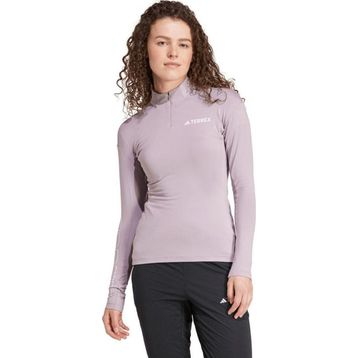 Adidas IW9184 Mor Terrex Xpr Longsleeve Uzun Kollu Kadın Outdoor Üst