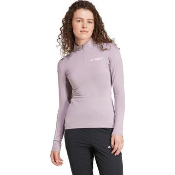 Adidas IW9184 Mor Terrex Xpr Longsleeve Uzun Kollu Kadın Outdoor Üst
