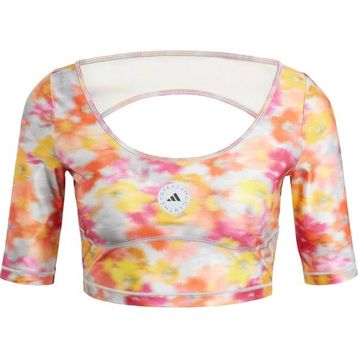 Adidas IX4374 By Stella McCartney Crop Çok Renkli Günlük Kadın T-shirt