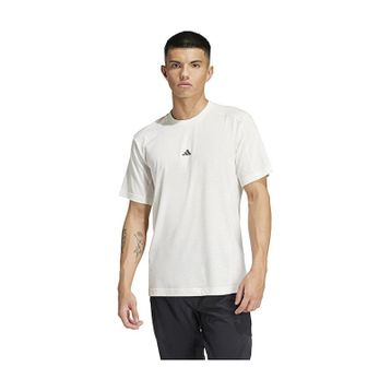 Adidas IX9054 Yoga Tee Beyaz Erkek Antrenman T-shirt