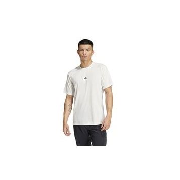 Adidas IX9054 Yoga Tee Beyaz Erkek Antrenman T-shirt