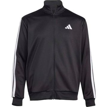 Adidas JC5375 Sportswear Basic 3-Stripes French Terry Siyah Günlük Stil Erkek Eşofman Takımı