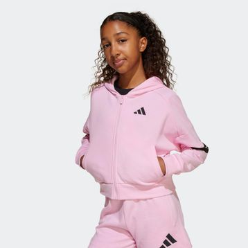 Adidas JD1300 Pembe Future İcons Kız Çocuk Ceket