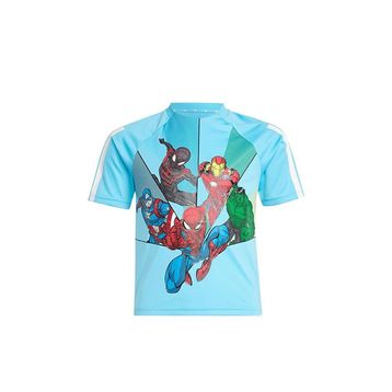 Adidas JD4556 Mavi LK MRVL SM T Çocuk Günlük T-shirt