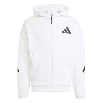 Adidas JF2443 Z.N.E. Beyaz Günlük Stil Erkek Eşofman Üstü