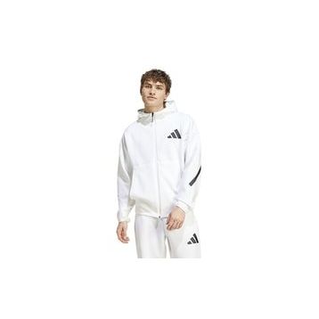 Adidas JF2443 Z.N.E. Beyaz Günlük Stil Erkek Eşofman Üstü