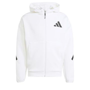 Adidas JF2443 Z.N.E. Beyaz Günlük Stil Erkek Eşofman Üstü