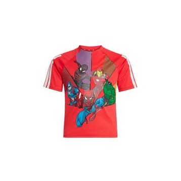 Adidas JF3654 LK MRVL SM T Kırmızı Çocuk Günlük T-Shirt
