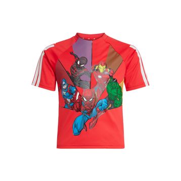 Adidas JF3654 LK MRVL SM T Kırmızı Çocuk Günlük T-Shirt