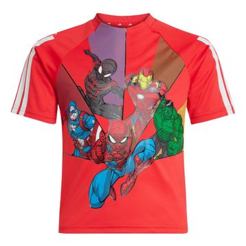 Adidas JF3654 LK MRVL SM T Kırmızı Çocuk Günlük T-Shirt
