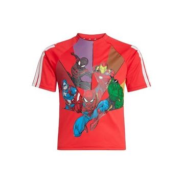 Adidas JF3654 LK MRVL SM T Kırmızı Çocuk Günlük T-Shirt