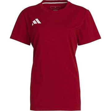 Adidas JG5700 Türkiye Kırmızı Günlük Stil Kadın T-shirt