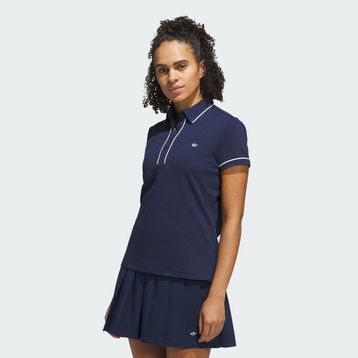 Adidas JH3894 Originals Twistknit Trefoil Polo Golf Kadın T-shirt