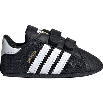 Adidas JH9971 Siyah Superstar Crib Bebek İlk Adım Ayakkabısı