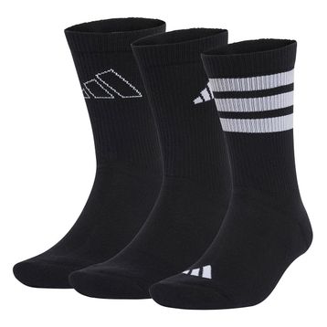 Adidas JI6315 Siyah Logo 3'lü Unisex Günlük Stil Çorap