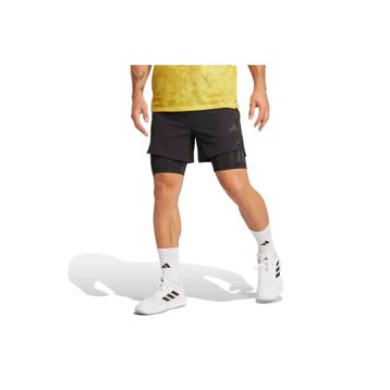 Adidas JI8203 2 in 1 Prime Lift Training Erkek Şort
