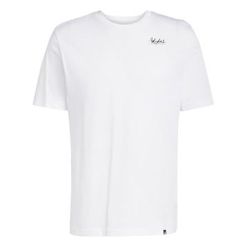Adidas JJ3962 M L SL Bowl Beyaz Günlük Stil Erkek T-shirt