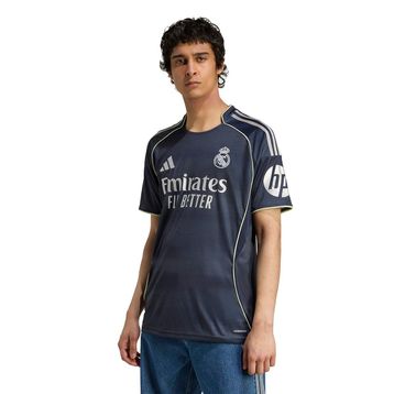 Adidas JJ4182 Real Madrid 25/26 Away Jersey Lacivert Futbol Erkek Forma