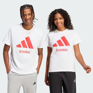 Adidas JL5068 Lifestyle Training İstanbul Unisex T-Shirt