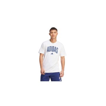 Adidas JM6416Beyaz M Collegiate T Erkek Günlük Tişört