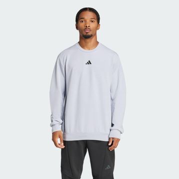 Adidas JP0927 Gri Designed For Training Erkek Sweatshirt