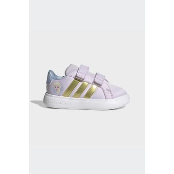 Adidas JQ4356 Pembe Frozen Elsa Grand Court 3.0 Çocuk Sneaker Ayakkabı