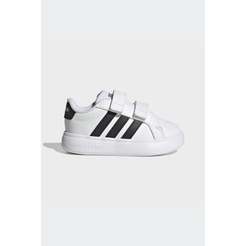 Adidas JS4906 Sportswear Grand Court 3.0 Bubble Beyaz Siyah Bebek Ayakkabısı
