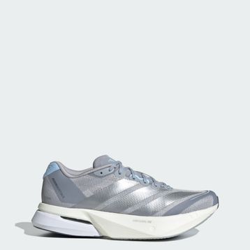 Adidas JS4949 Gri Adizero Boston 13 Kadın Koşu Ayakkabısı