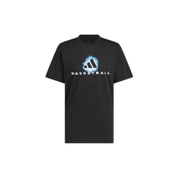 Adidas JV8420 Basketball Lights Grafikli Erkek T-Shirt