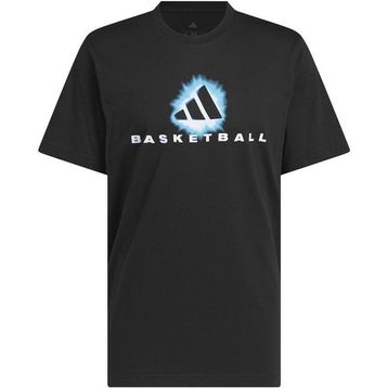 Adidas JV8420 Basketball Lights Grafikli Erkek T-Shirt
