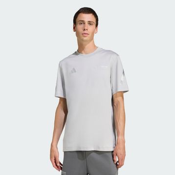 Adidas JW3481 Mercedes AMG Petronas Formula One Team Silver Arrows Gri Erkek T-Shirt