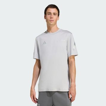 Adidas JW3481 Mercedes AMG Petronas Formula One Team Silver Arrows Gri Erkek T-Shirt