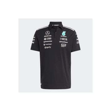 Adidas JW5391 Mercedes AMG Petronas Formula One Team Polo Siyah Erkek T-Shirt