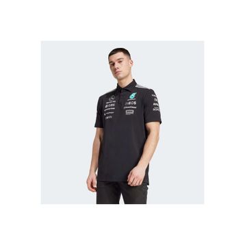 Adidas JW5391 Mercedes AMG Petronas Formula One Team Polo Siyah Erkek T-Shirt