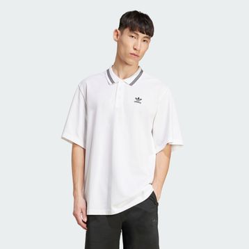 Adidas JW5898 Beyaz Adicolor Erkek Polo T-Shirt