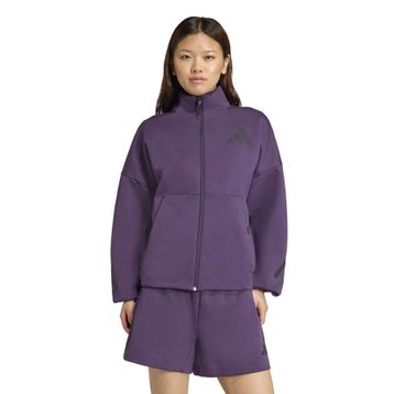 Adidas JW7780 Mor Z.N.E. Kadın Günlük Stil Eşofman Üstü