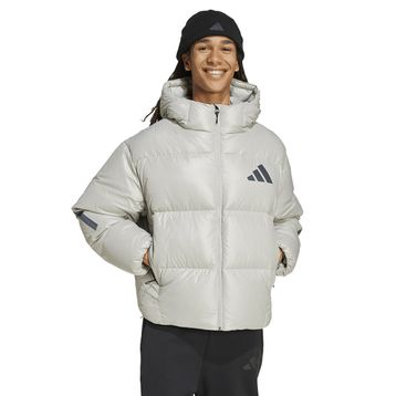 Adidas JX0560 M Z.N.E. PUFFER Gri Bol Kesim Erkek Spor Mont