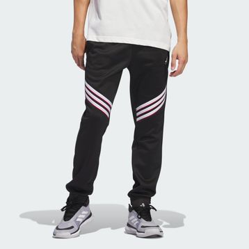 Adidas JX1735 Select Foundation Fleece Siyah Beyaz Erkek Basketbol Eşofman Altı