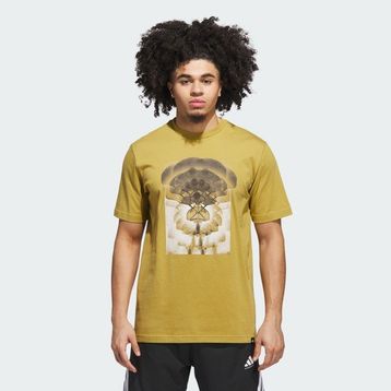 Adidas JX1740 Kaleidoskop Basketbol Grafikli Erkek T-Shirt
