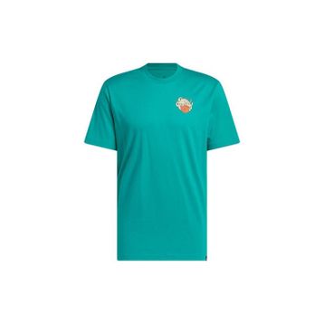 Adidas JX1743 Nothing But Net Baskılı Basketbol Erkek T-Shirt