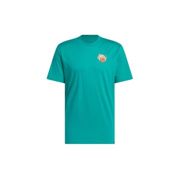 Adidas JX1743 Nothing But Net Baskılı Basketbol Erkek T-Shirt