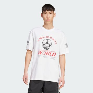 Adidas JX3065 90S Football Graphic Erkek T-Shirt