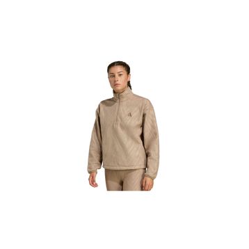 Adidas JX3122 Krem Aop Polarfleece Kadın Günlük Ceket